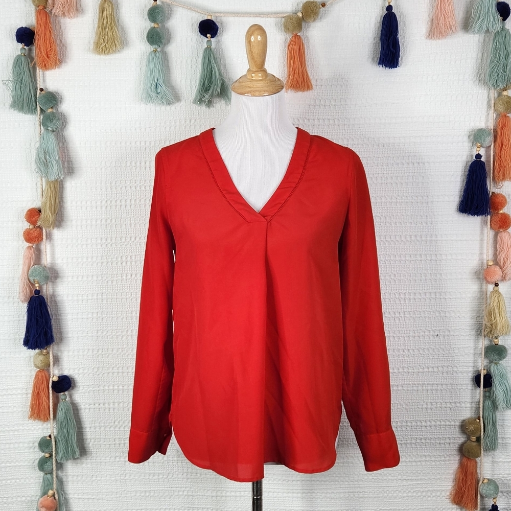 J. Crew Factory Drapey Blouse